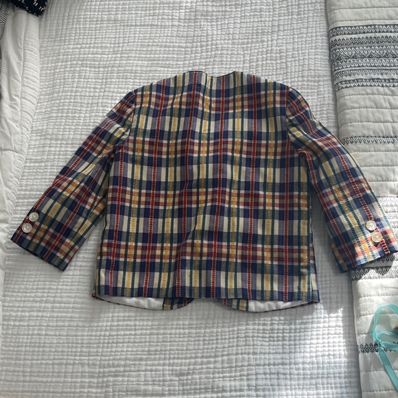 Saks Fifth Avenue Kids Plaid Blazer - Multicolor - Picture 3 of 5